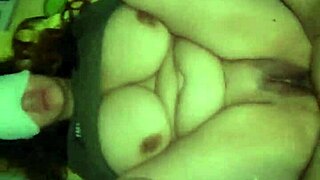 I experience hard sex with beautiful latina milf boasting huge natural tits in missionary position