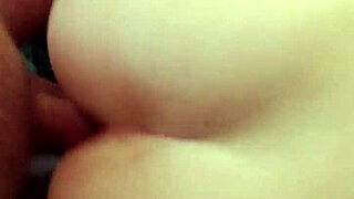 Amateur milf gets fucked hard in doggystyle pov with shaved pussy and intense orgasm