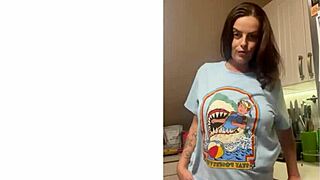 Which part of my big tits are you licking first