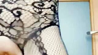 Milf Dances Striptease With Dildo Masturbation Before Big Cock Assfucking