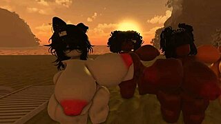 milf nudist beach short version by antonelachan with big ass and tits 😏