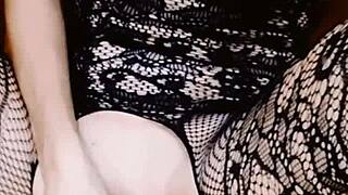 Milf Dances Striptease With Dildo Masturbation Before Big Cock Assfucking