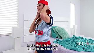 hey stepmom thought that dildo was a baseball bat lol