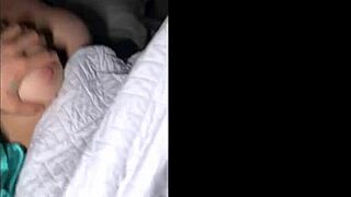 Dirty homemade movie features stepmommy in raw pov sex action