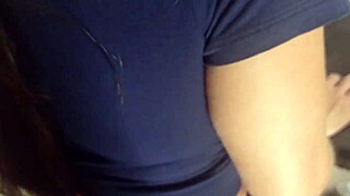 Brazilian Milf in Lingerie Gets Creampie Facial After Blowjob and Homemade Monster Cock Sex