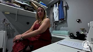 Maisie Lewis Caught as a Shoplifting Slut in This Scene