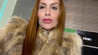 Maisa Pravo unleashes smoking spitting humiliation feet JOI legendado - gratis!