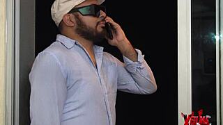 curvy milf latina with big ass and natural tits masturbates solo in casting