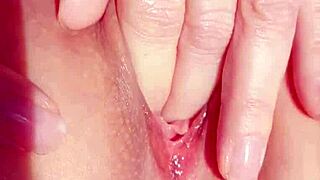 bold mature wife flashing shaved pussy and fingering in panties