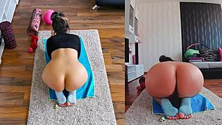 Yoga Telanjang Dual Cam Panas Dan Berkeringat Klik Untuk Saksikan Aksi Panasnya