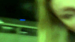 What makes Alineflavio's update 120 so intriguing with this cute blonde couple's homemade creampie close-up