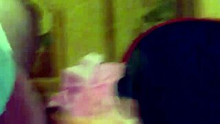 Uh stepmom panties got all messy with my cumshot pov