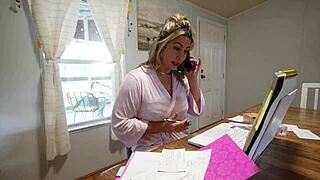 My step-mom needs a co-star with big tits blowjob in cowgirl riding doggystyle.