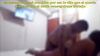 Wife gets fucked by mature chubby boss for better job in cuckold domination