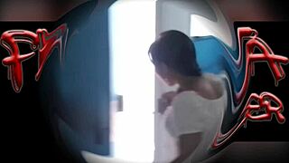 Blonde milf rides young cock in hardcore valentines day cheating fantasy