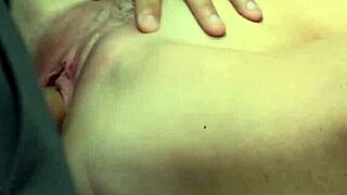 skinny milf caught acting suspiciously at the store