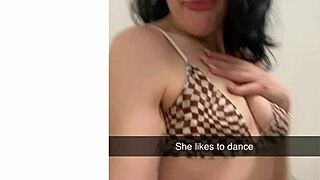 hey stepmom makes me stay with her sexy moves