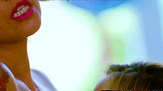 beautiful blonde lesbian milf munches on pussy