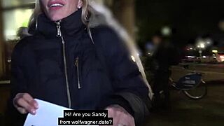 publicsexdate - fit xxx sandy big fake tits blonde milf raw sex public first date hookup