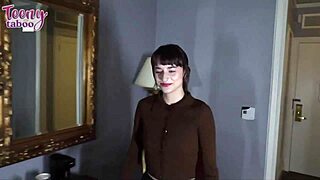 Kinky Brunette Lana Smalls, 18+ Sinner, Suggests Seduction Toward Lucky Seth Brogan In Bed With Blowjob And Doggystyle