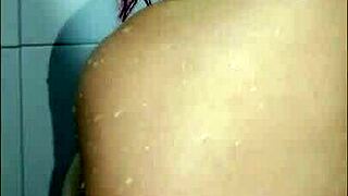 Behind the scenes of a man woman man threesome also you pee in the shower tutorial on how to wash the anus in the shower step by step