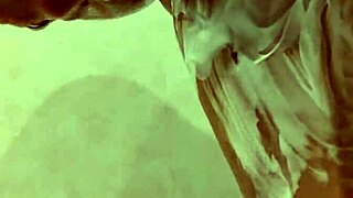 naked stepsister gets caught in the shower with big tits exposed!