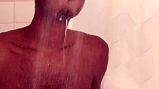 My roommate and I got totally wet during that fun workout in the USA dorm! 💦