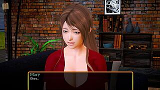 Blonde milf takes big cock in missionary. Redhead teen joins for tits play in game.