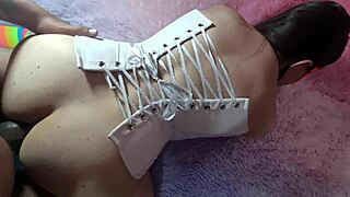 Por El Culo Anal Profundo Doble Penetraci�n a Esposa Puta Latina Alquilada al Jefe Maduro de Su Marido por Dinero 3