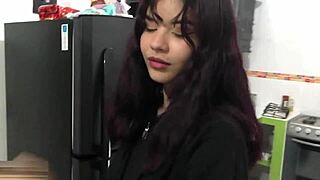 I get super horny and fuck my stepsister like a total slut in cowgirl position.