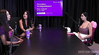 i love watching compilados da renatinha melo cast with tifany rocha and didy reis in part 5 on sheer red