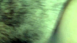 I Fuck My Stepmom's Hairy Pussy In The Car With Creampie