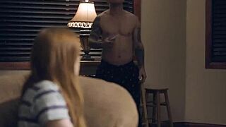 Horny Teen 18+ Rides In Cowgirl With New Step-Family Fucking!