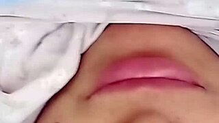 cogiendo with seguidora in bedroom as chubby big ass latina nerd reveals huge natural tits