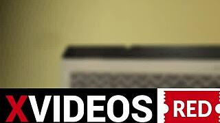 Raw mi suegra masturbandose a solas with big natural tits in lingerie as maid