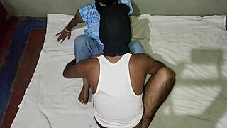 Indian College Couple Engages In Teasing Blowjob And Creampie Sex