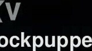 Eva May directs her cock puppets in a wild ffm threesome with blowjobs deepthroat choking cum swapping strapon fucking and squirting orgasms