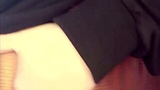 i just got back from the gym in my miniskirt and couldn't resist masturbating hard, ripping my skirt from pure horniness