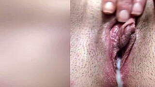 Wet Creamy Squirting Orgasm Solo Pussy Closeups