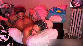 Light Skin Babe Bent Over For Big Cock Doggystyle Creampie And Interracial Lick