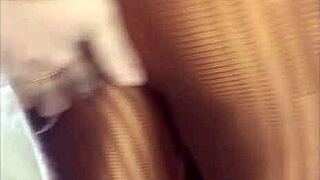 i just got back from the gym in my miniskirt and couldn't resist masturbating hard, ripping my skirt from pure horniness