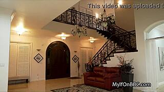 Redhead cougar in leather lingerie craves cheating with a massive black cock for hardcore interracial action.