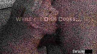 Blonde Bbw Sara Enjoys Lesbian Sex In Kitchen With Big Ass Girlfriend