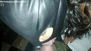 This always happens with Karina and Lucas in close up cumshot facial action