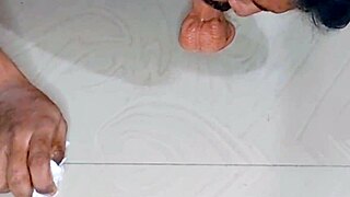 Cute Latina sissy cuckold locked in cage gets dominated