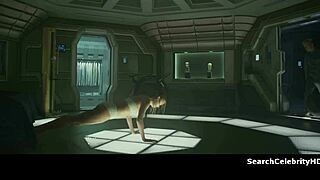 What Secrets Does Charlize Theron Reveal In Prometheus 2012 With Blowjob And Nude Scenes?