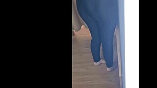 Choosing Something Hot for Gym Karina and Lucas