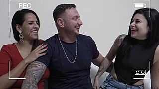 Kel's Family Interview Ends In Double Penetration