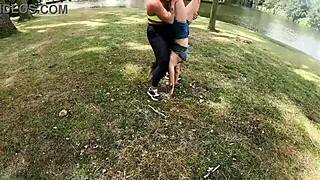 hot lesbian personal training trailer with milf rimjob and squirting!