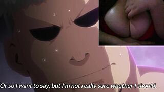 hey, look at this hot chubby girl with huge natural tits watching in cosplay pov style